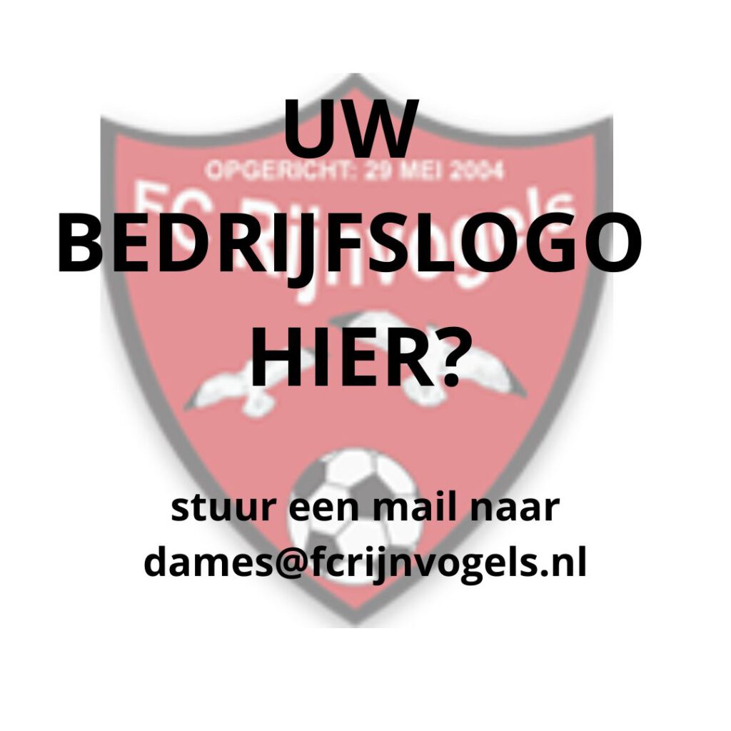 FC Rijnvogels sponsor logo placeholder